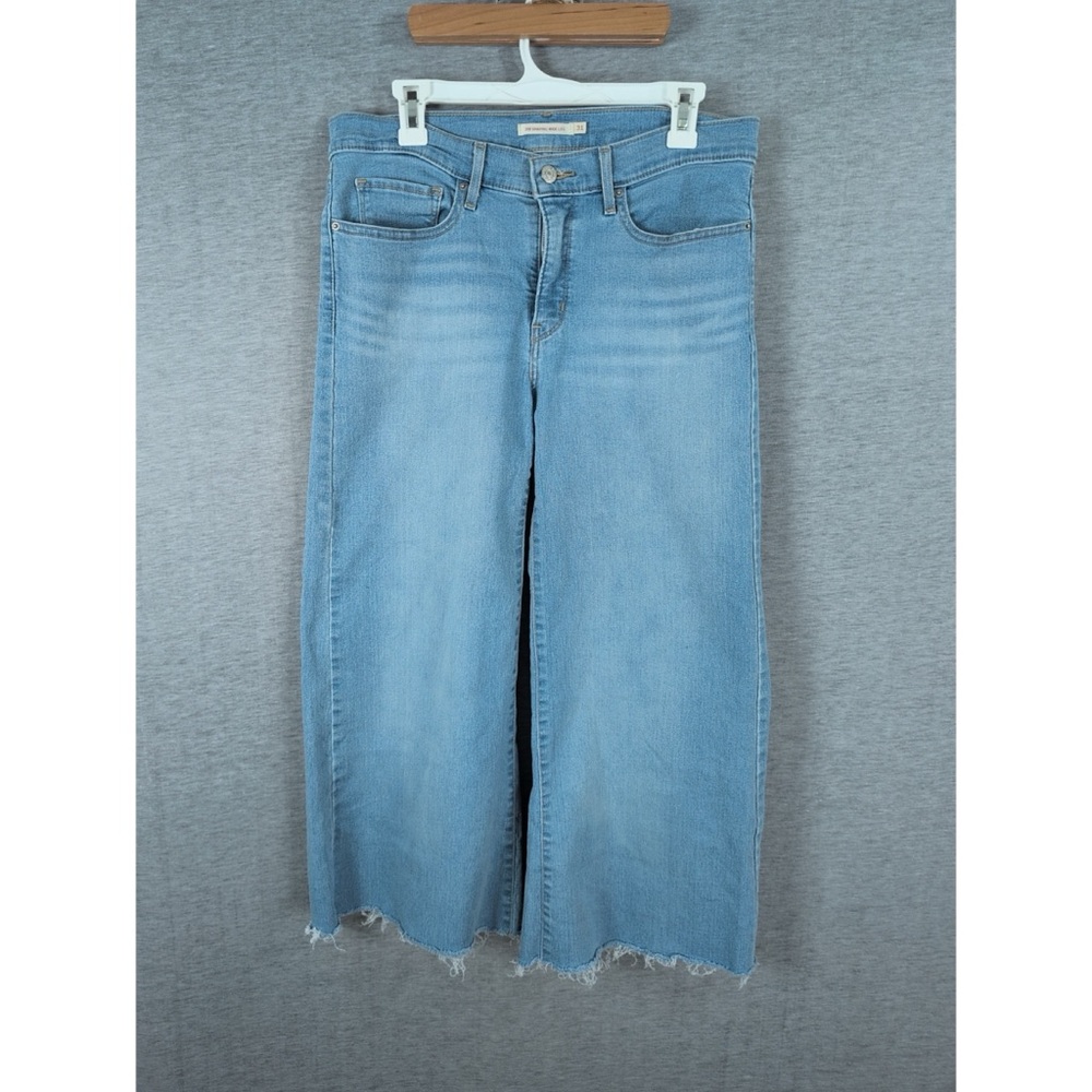 Levi’s 318 Shaping Wide Leg Jeans- Altered - Picture 5 of 15